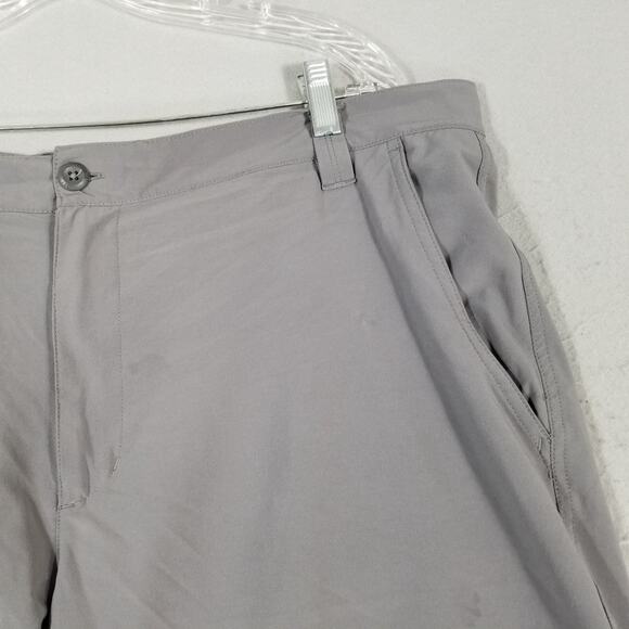 Columbia PFG omnishield shorts men's 40 x 10 gray lightweight dri-fit stretch - Picture 5 of 14